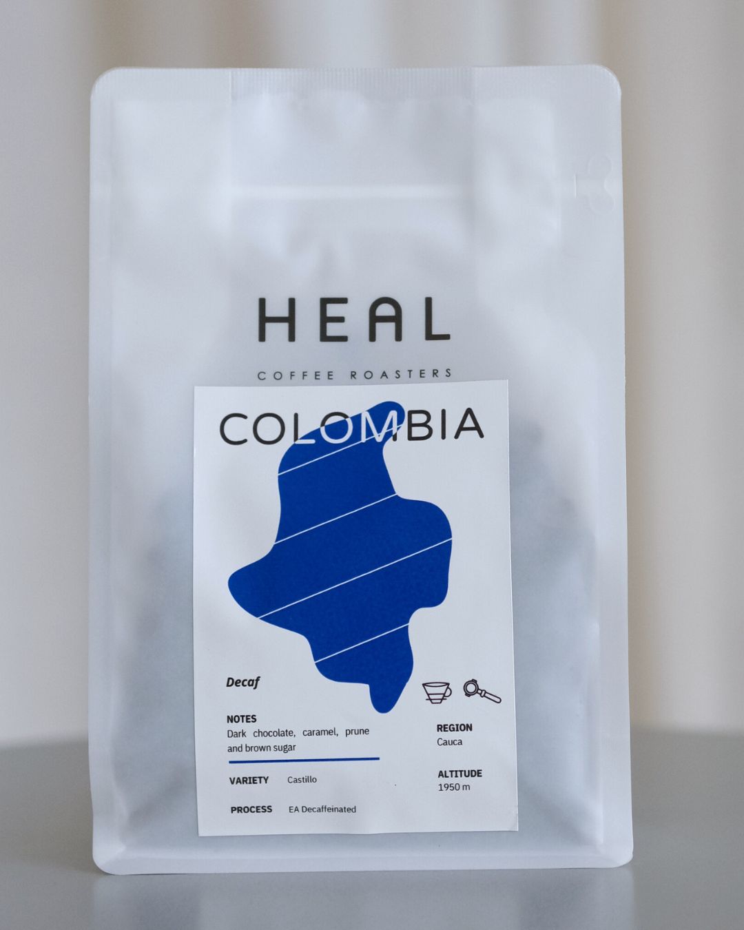قهوة منزوعة الكافيين - كولومبيا